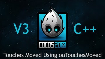 Cocos2d-x v3 C++ Tutorial 41 - Touches Moved Using onTouchesMoved