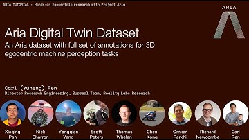 Project Aria CVPR 2023 Tutorial: Aria Digital Twin Dataset (Section 8 of 10)