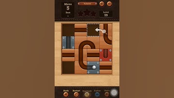 Roll the Ball slide puzzle Talented Level 59 Solution