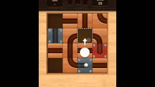 Roll the Ball slide puzzle Talented Level 59 Solution screenshot 4