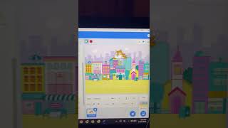 Scratch Flying cat program #shorts #scratch