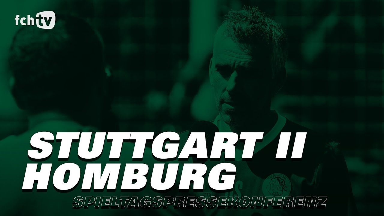 Stuttgart II - Homburg: PK zum Spiel I #VfBHOM