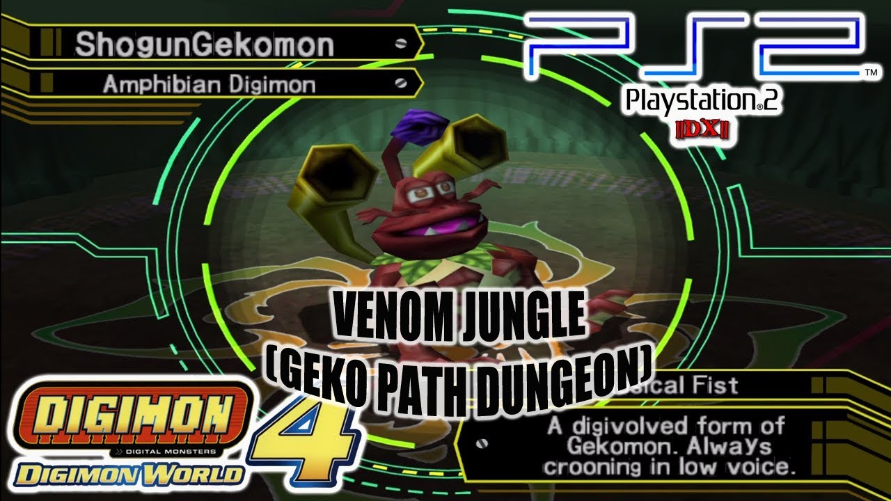 Digimon World 4 - Venom Jungle (1st Dungeon)