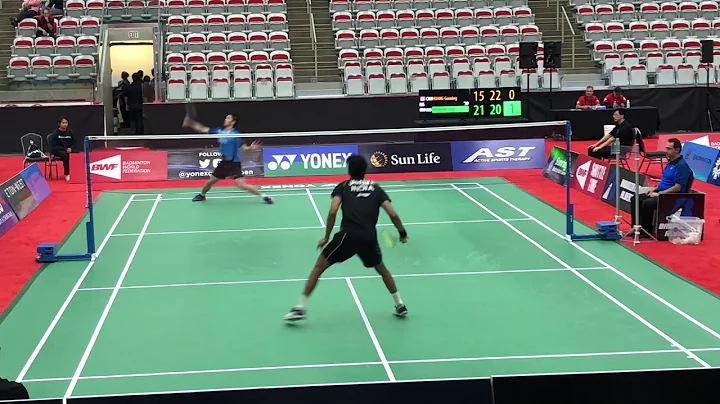 Huang Guoxing vs Ajay Jayaram 2019 Canada Open Gam...