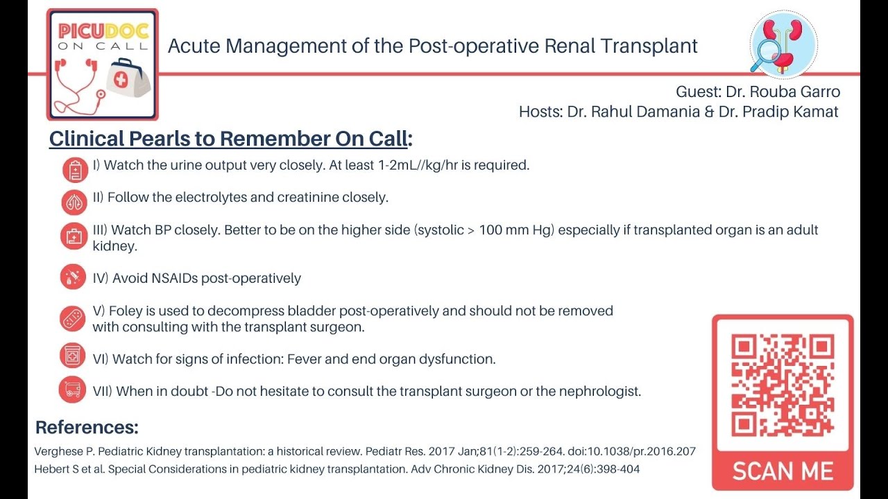 08 Acute Management Of The Post operative Renal Transplant YouTube 08 Acute Management Of The Post operative Renal Transplant YouTube