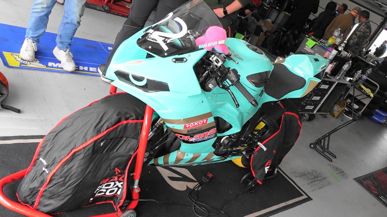 Kawasaki ZX-6R - Mara Moser #22 - Ohana Racing - DMV 1000 km