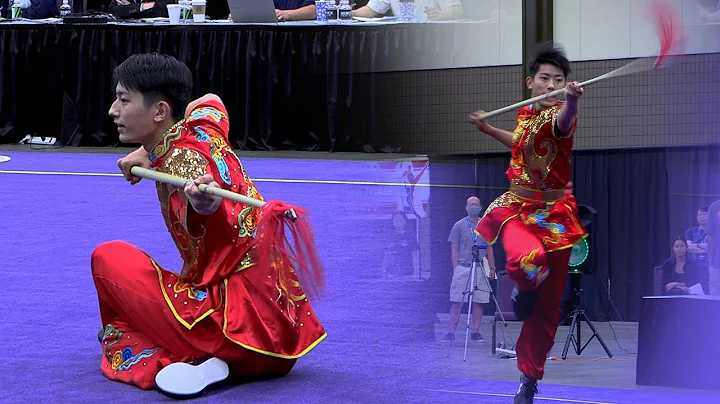 Alan Huang Qiangshu USA Junior Wushu Team Trials 2...