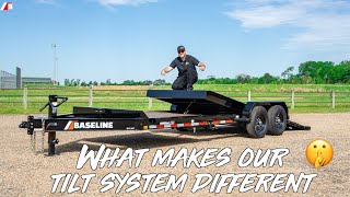 The Difference Maker On The Heavy Duty Tilt Trailer | Baseline