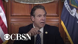 Governor Cuomo on brother Chris Cuomo's coronavirus diagnosis and protecting their mother