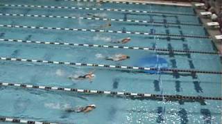 2009 Women's NCAA Swimming Championships 200 Fly Heat 6