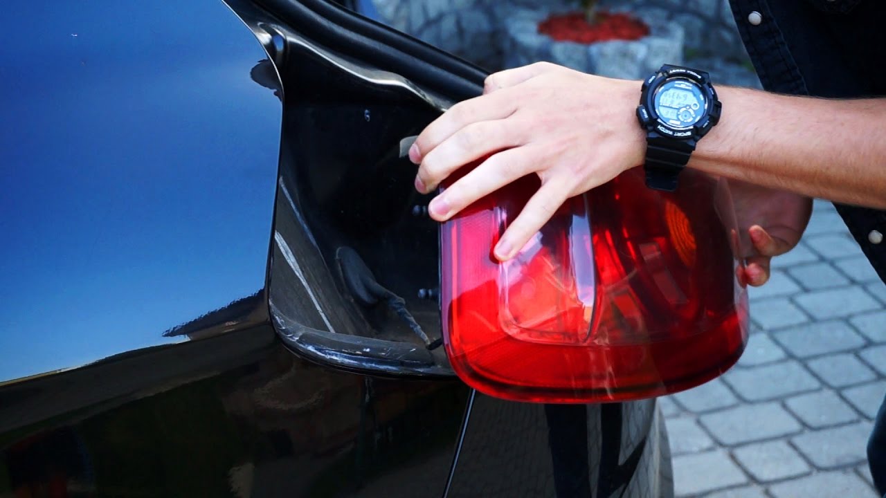 Fiat Bravo II rear bulbs change, light disassembly YouTube