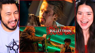BULLET TRAIN Trailer Reaction! | New Brad Pitt movie!