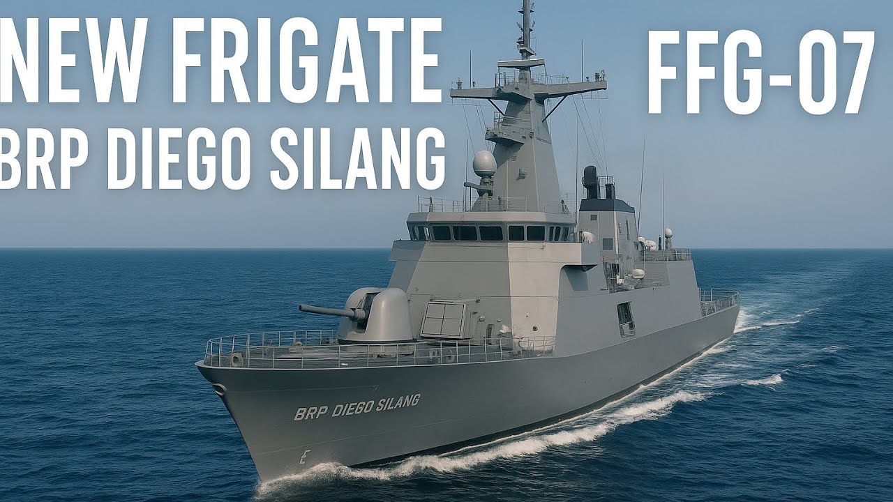The New BRP Diego Silang (FFG-07) has arrived in the Philippines!