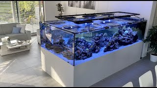 GERMAN REEF TANKS  4000 Liter / 890 gallon exclusive reef tank tour #meerwasseraquarium #aquarium