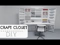 DIY SCRAPBOX CRAFT CLOSET | #POCFazendoArte Ep. 50