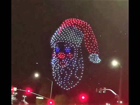 Intel Christmas Drone Light Show 2020 - best memes collections