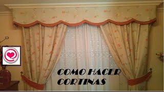 Costura: Como hacer cortinas,  -Todo en Uno