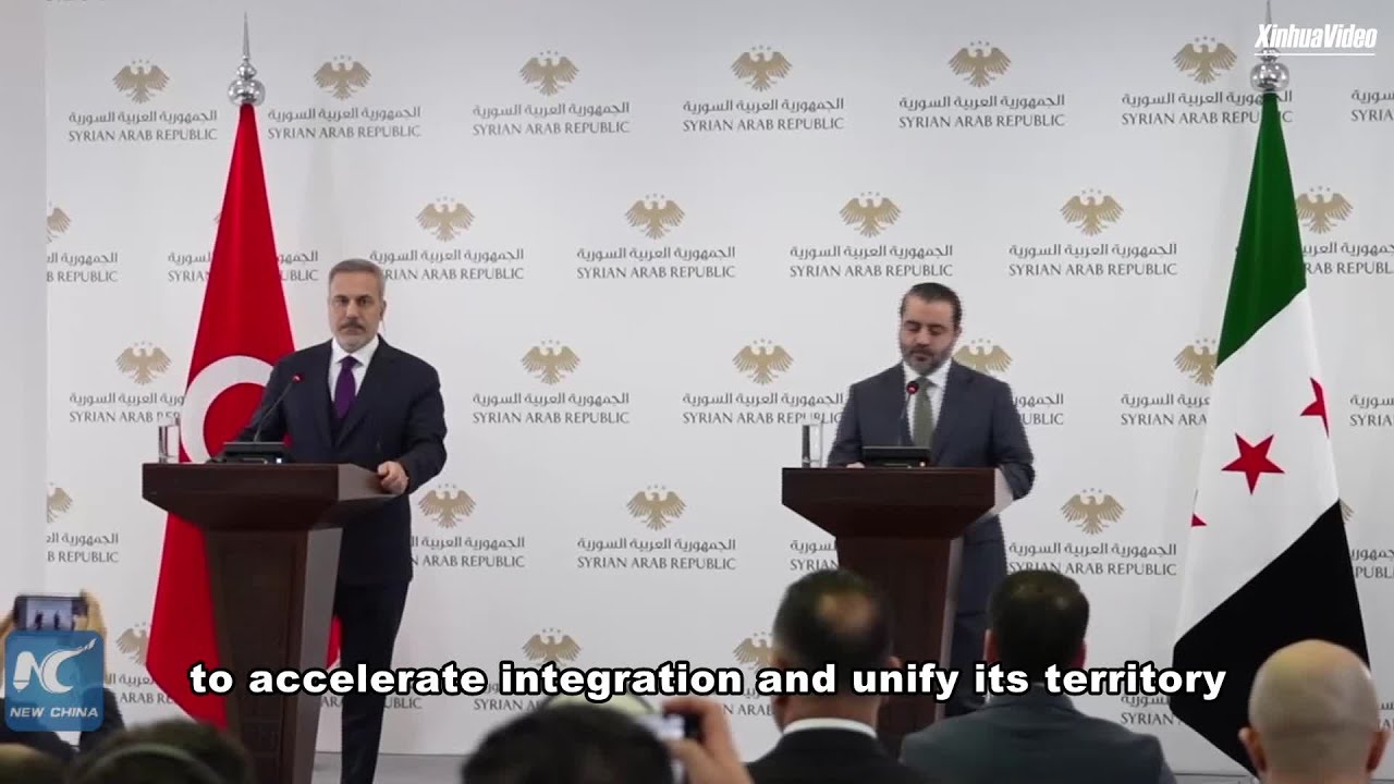 Syrian, Turkish FMs discuss refugees, economy and security in Damascus