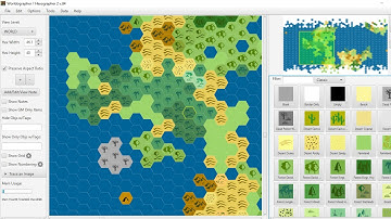 Worldographer/Hexographer 2 Overview