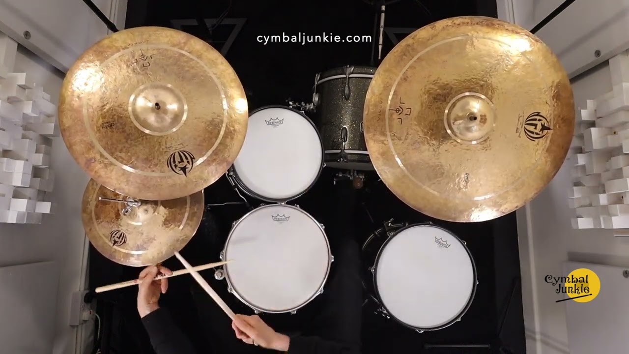 Ibrahim Diril Janara SET, 15" hats, 19" crash, 24" ride - HD 1080p