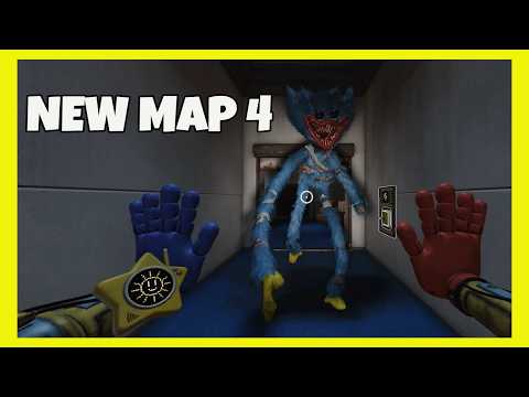 Roblox A GRABPACK TEST How to Beat NEW MAP 4 Huggy Wuggy Updated [ by PREW X ] Speedrun