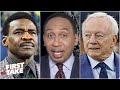 Stephen A. calls out Michael Irvin for defending the Cowboys | First Take
