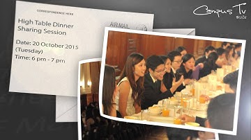 Law Association, HKUSU High Table Dinner Promotion Video