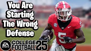 Celebrity Why You are Starting the WRONG Defense in College Football 25 Wealth