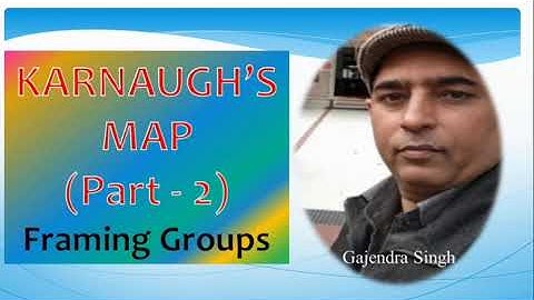 KARNAUGH MAPS (Part-2) FRAMING GROUPS