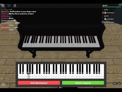 Roblox Piano Lessons Youtube - how to make roblox piano play by itself