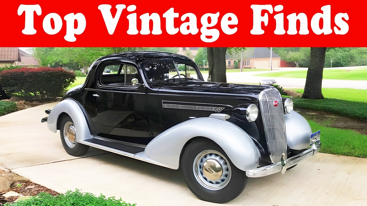 Поиск легендарных старинных автомобилей для продажи владельцами