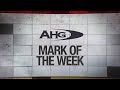AHG Mark of the Week Round 21