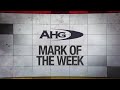 AHG Mark of the Week Round 21