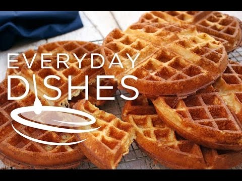 Overnight Einkorn Belgian Waffles
