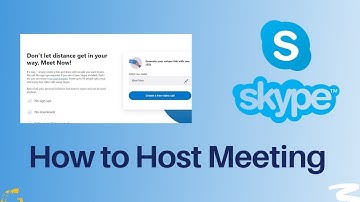 How To Host A Meeting On Skype? Create Meeting Link On Skype 2022