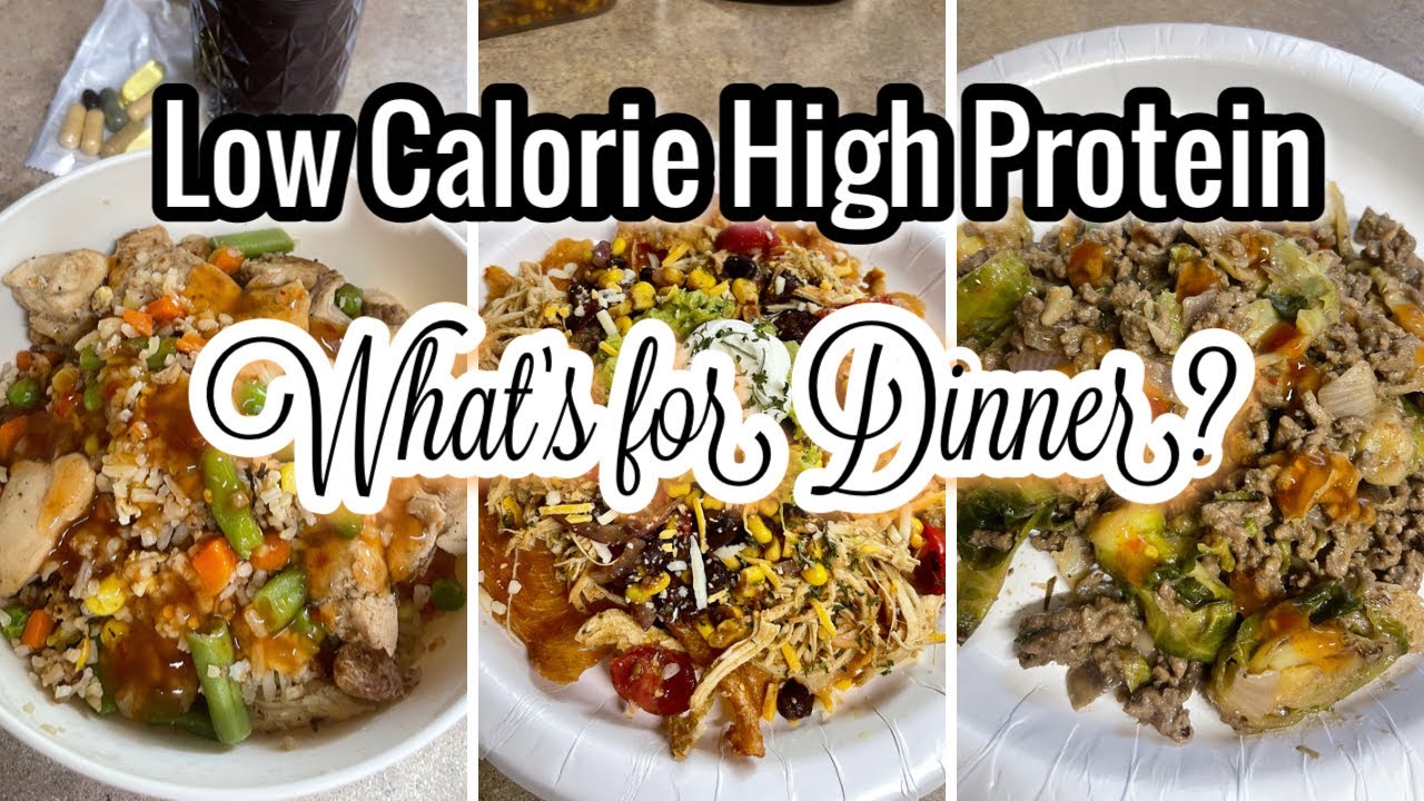 Low Calorie / High Protein Meals
