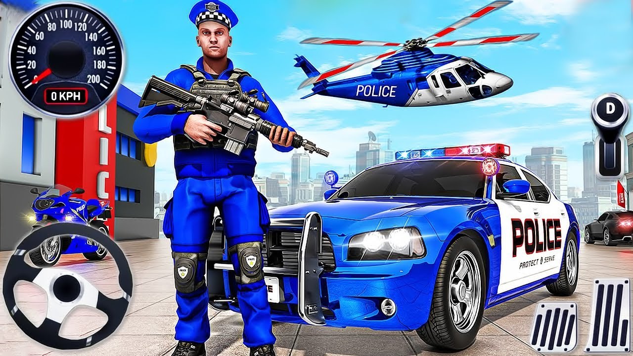 Real Police Car Simulator 2025 – High-Speed Chase Missions Part 10 (Android iOS)