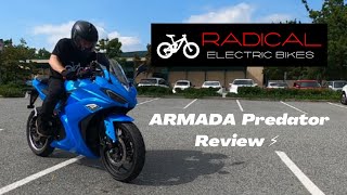ARMADA Predator - Electric Motorcycle Review