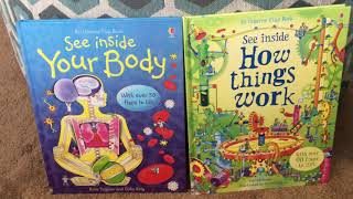 Usborne Peek Inside, Look Inside, and See Inside Books