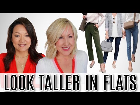 Look Taller & Slimmer in Flats | Petite Tips for Wearing Comfortable Flat Shoes