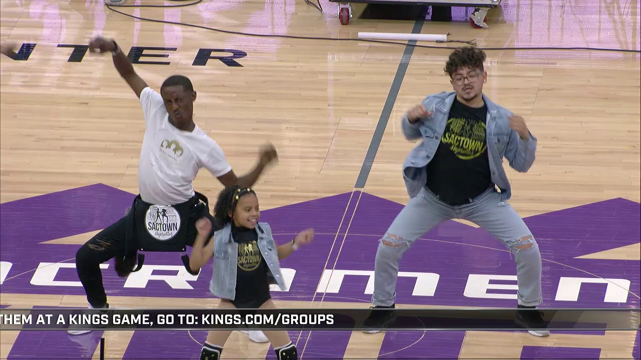 Sac Town Majorettes Kings Game