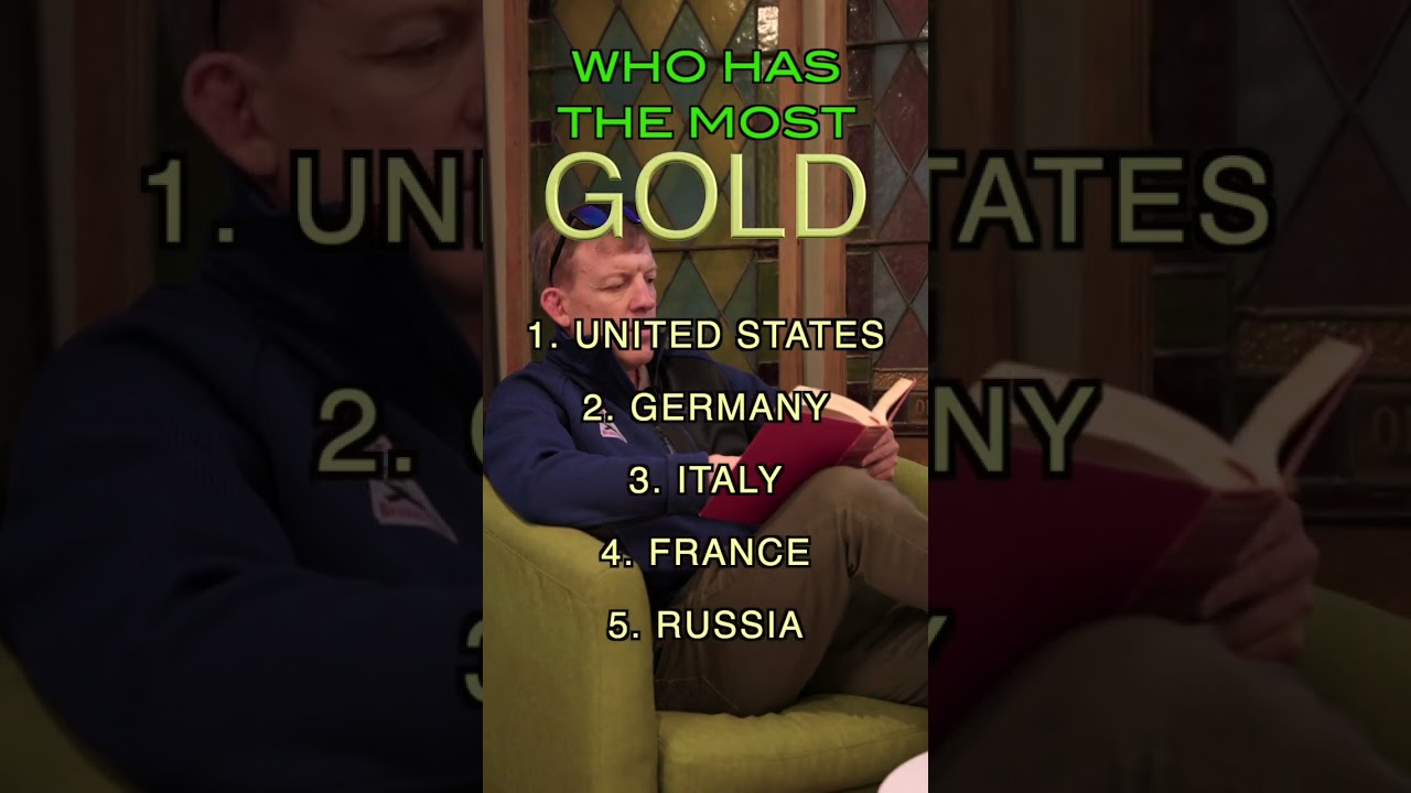 What countries store the most gold? Are you surprised?