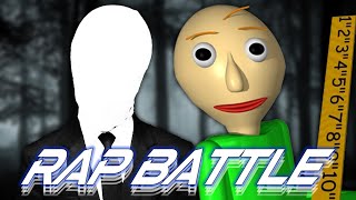 【RAP BATTLE】 Baldi vs Slender Man