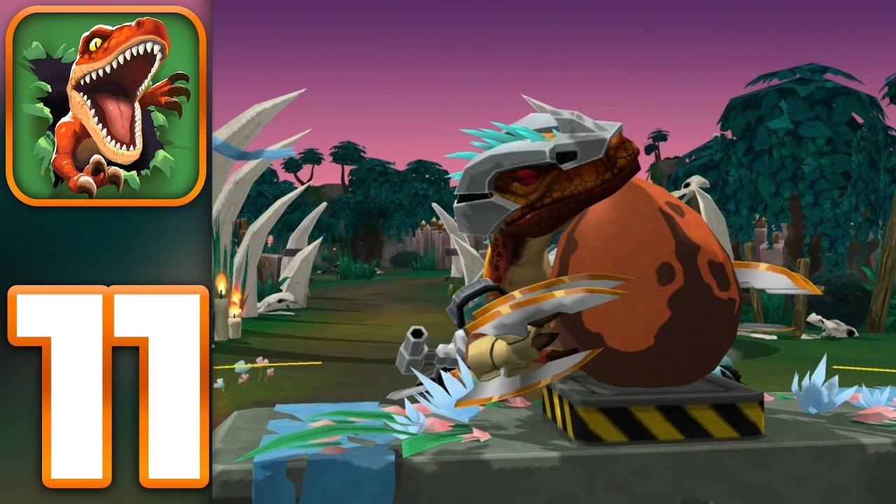 Raptor Evolution - Walkthrough Gameplay Part 11 - RAID 15 / EVO 10 / BP 23 / GEAR 13 (iOS, Android)