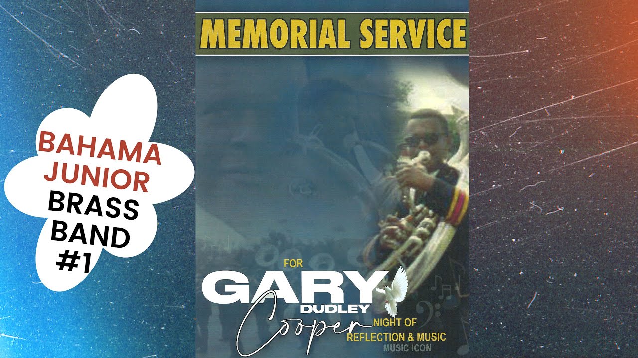 Memorial Service for Gary Cooper - Bahama Junior Brass Band Musical Tribute pt1