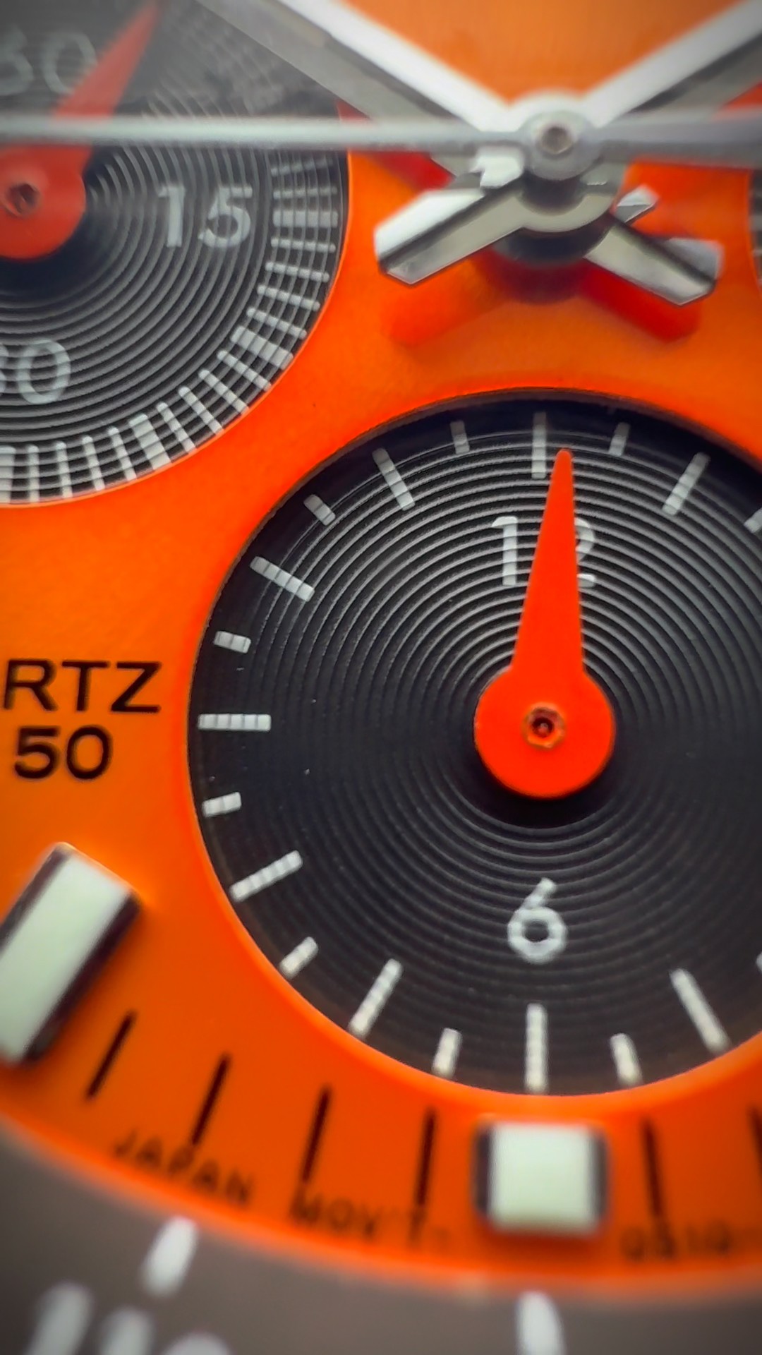 橘1 Citizen AN3660-81X Limited Edition Orange dial #japan #citizen