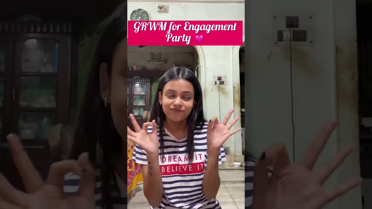 GRWM for an Engagement Party 💓😍| 