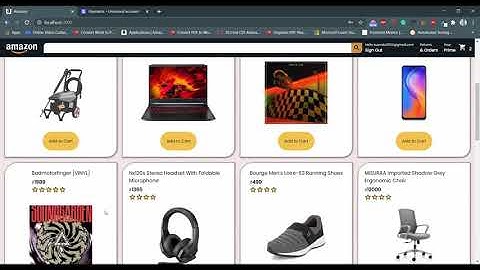 Amazon Rebuild with ReactJS, Stripe, Firebase-Firestore