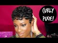 HOW TO: Achieve The CURLY PIXIE Hairstyle | Lorissa Turner