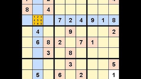 How to Solve The Hindu Sudoku Hard August 16, 2021
